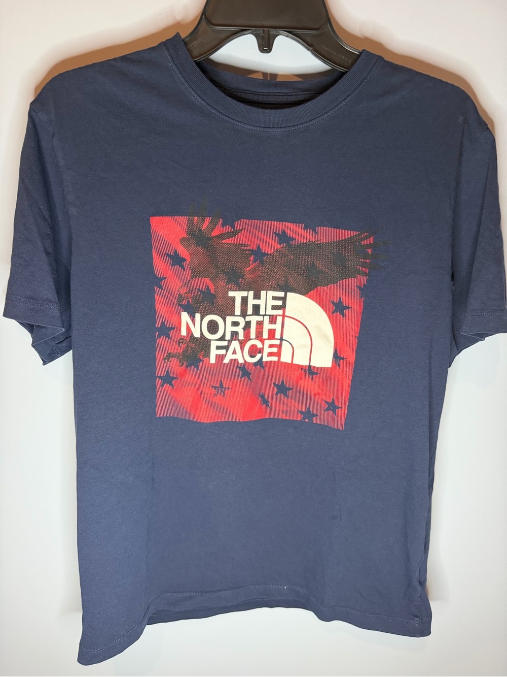 The North Face Men's Short Sleeve Americana Tee in Summit Navy M